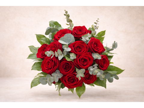 Buchet 13 Trandafiri rosii
